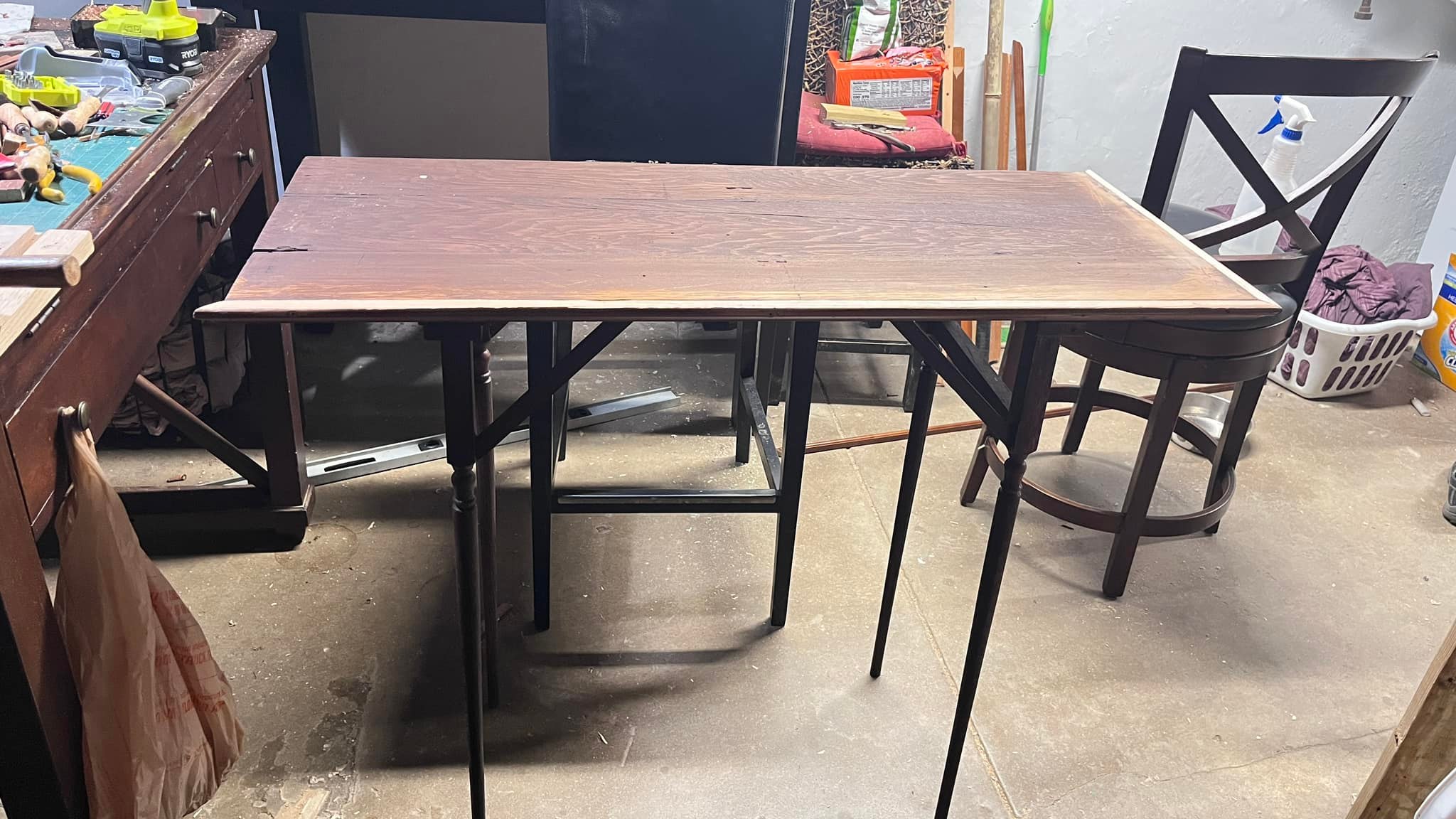 Resolve the piece without sanding away its character.